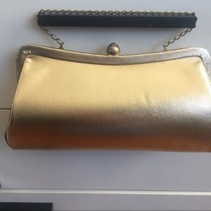 Gold Hand Clutch